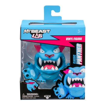 Mr Beast Lab Vinyl Figure Toy Classic Panther Assorted 5+