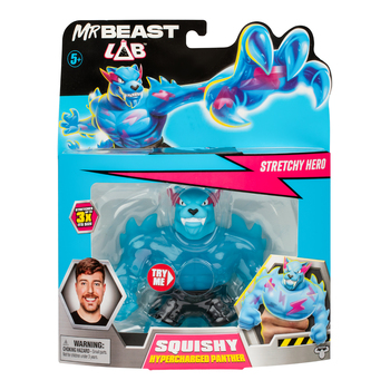 MrBeast Lab W1 Stretchy Heroes Toy Assorted 11cm 5y+