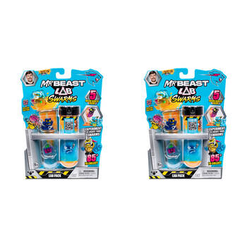 10pc Mr Beast Lab Swarms S2 Experiment Action Figure Toy Kit Assorted 5y+
