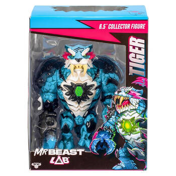 MrBeast Lab Platinum S2 W1 Collector Action Figure Pack Tiger