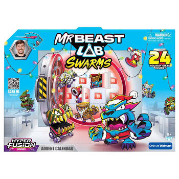 MrBeast Lab Swarms S3 Advent Calendar Surprise Toy Mini Figures