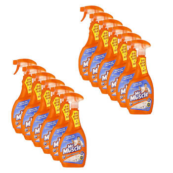 12PK Mr. Muscle 5in1 Total Bathroom Cleaner 500ml - Orange