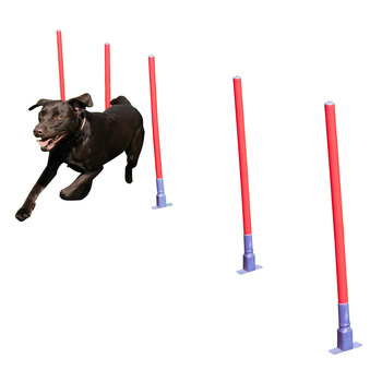 5pc Coopet 81cm Dog Collection Slalom Agility Range