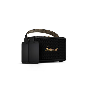Marshall Kilburn II Portable Bluetooth Speakers For Phones - Black & Brass
