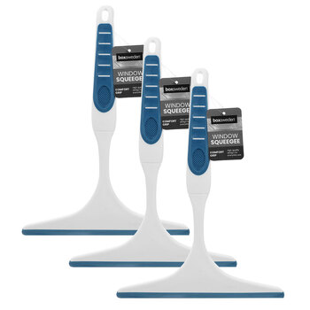 3x Boxsweden 26.5cm Window Glass Squeegee Home Cleaner