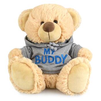 Buddy Hoodie (My Buddy) Kids 23cm Soft Bear Toy 3y+