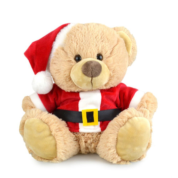 My Buddy Bear 23cm Buddy Christmas Soft Plush - Beige