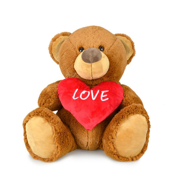 My Buddy Bear 40cm Love Brown Soft Plush Kids/Children Stuffed Toy 3+