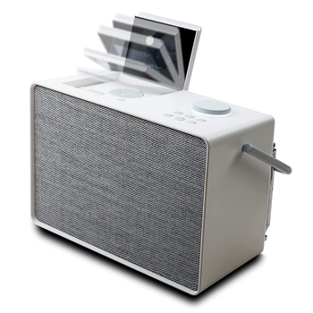 Pure Evoke Play 22.1cm Bluetooth Music System - Cotton White