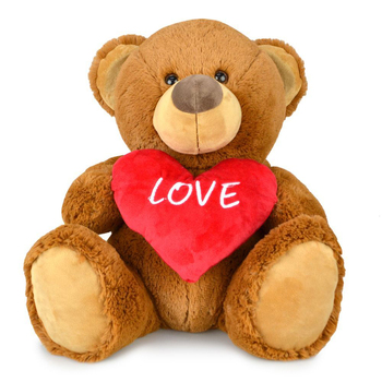 My Buddy Bear 70cm Love Brown Soft Plush Kids/Children Stuffed Toy 3+