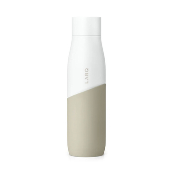 LARQ PureVis Movement Water Drink Bottle Terra White/Dune 710ml/24 oz 