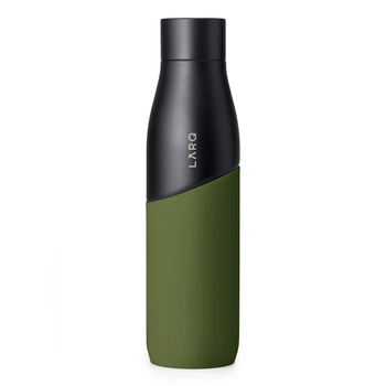 LARQ PureVis Movement Water Drink Bottle Terra Black/Pine 950ml/32 oz 