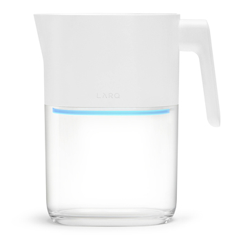 LARQ PureVis 1.9L/8-Cup Water Pitcher w/ Advanced Filter - Pure White