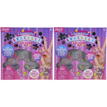 2PK Style It! Friendship Bracelet Design Craft Kit Set Kids/Children 6y+