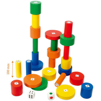 Beleduc XXL Torreta Tower Building Towers Educational Toy Kids/Children - 3y+