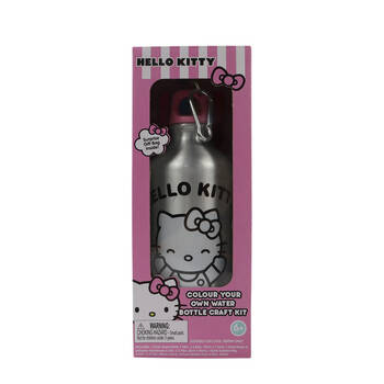 Hello Kitty Colour Your Own DIY Doodle Water Bottle Craft Kit 6y+