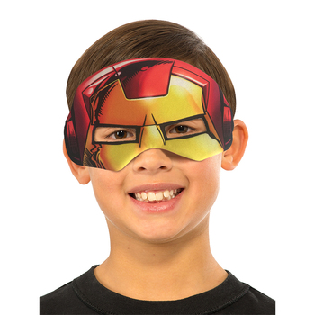 Marvel Avengers Iron Man Plush Eye Mask Superhero Kids/Boys Costume