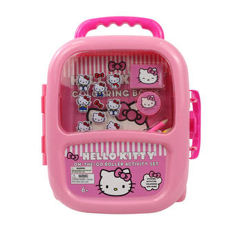 Hello Kitty On-the-Go Roller Activity Set 28x24cm - Pink 6y+