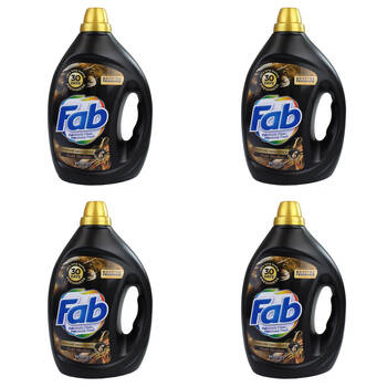 4PK Fab 1.8L Laundry Liquid Gold Absolute Perfume Indulgence Long Lasting
