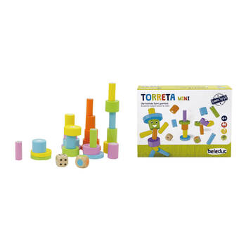 Beleduc Mini Torreta Game Tower Building Board Kids/Children - 3y+