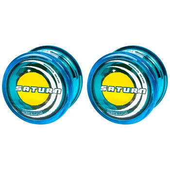 2PK Wicked Mega Spin Saturn Round Lightweight YoYo Childrens Toy Assorted