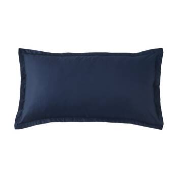 Grosvenor House 500TC Egyptian Cotton Body Tailored Pillowcase Navy Blue