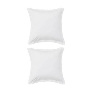 2PK Grosvenor House 500TC Egyptian Cotton Tailored European Pillowcase White