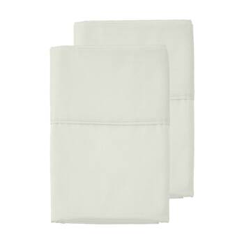 2pc Grosvenor House 500TC Egyptian Cotton Standard Pillowcases Taupe