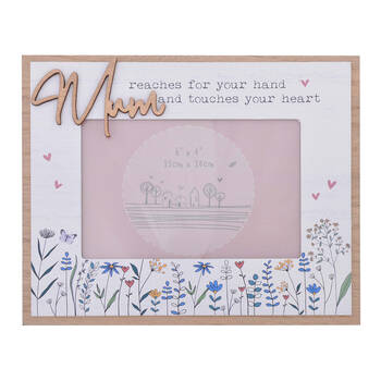 Gibson Gifts Wild Meadow Mum Photo Frame 6x4'' Decor