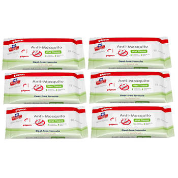 72pc Pigeon Anti-Mosquito Wet Tissue
