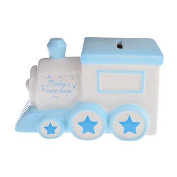 Gibson Gifts Ceramic Baby/Infant Train Money Box Coin Storage