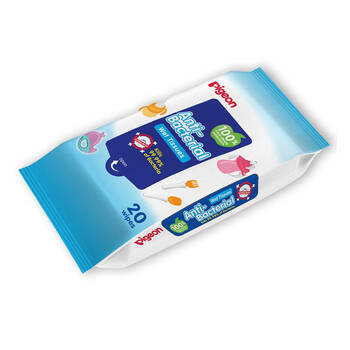 20pc Pigeon Anti-Bacterial Wipes
