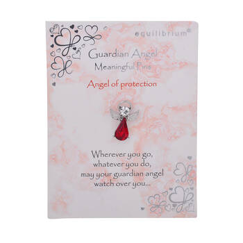 Gibson Gifts Equilibrium Guardian Angel Pin Protection Jewelry
