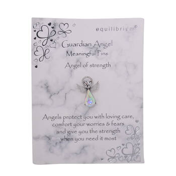 Gibson Gifts Equilibrium Angel Pin Strength Jewelry