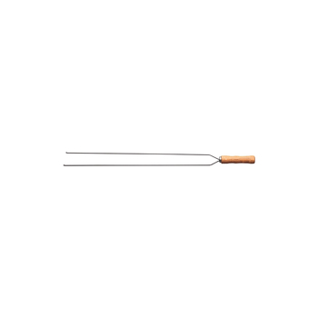 Tramontina 75cm Stainless Steel Double Barbecue Prong Skewers