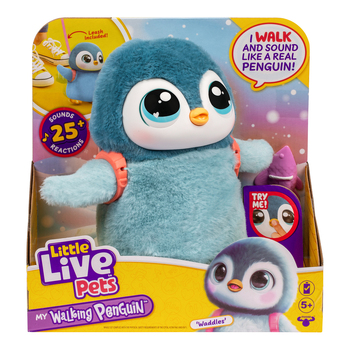 Little Live Pets My Pet Penguin Kids Interactive Plush Toy 5+