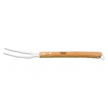Tramontina 49cm Carving Fork Home/Kitchen Cooking Tool w/ Wooden Handle