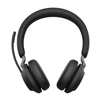 Jabra Wireless Evolve2 65 MS Stereo Bluetooth Headset w/USB-C Link 380C Dongle