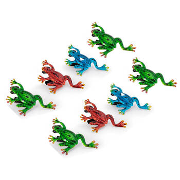 8PK Frog Clip Home/Garden/Patio Display Decor - Assorted