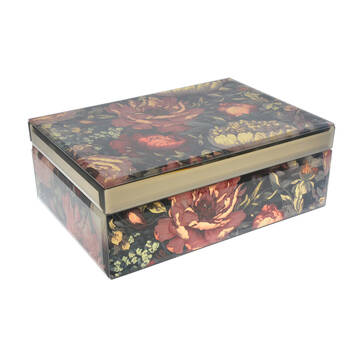 Gibson Gifts Golden Bouquet Jewellery Box Rectangle - Large