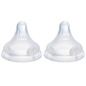 2pc Pigeon Softouch Peristaltic Plus Teat - SS