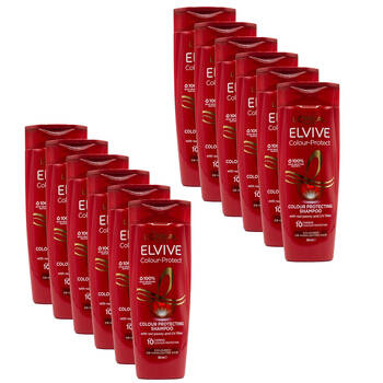 12PK Loreal 300ml Shampoo Colour Protect for Coloured/Highlighted Hair