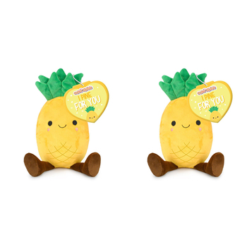2PK Adorables 17cm Pineapple Stuffed Plush Kids/Children Soft Toy