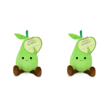 2PK Adorables 17cm Pear Stuffed Plush Kids/Children Soft Toy