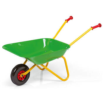 Rolly Metal Wheel Barrow - Green