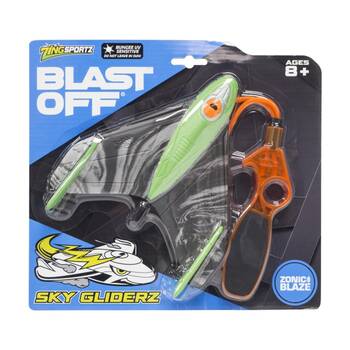 Zing Blast Off Sky Gliderz Kids Outdoor Toy Up to 120 Feet