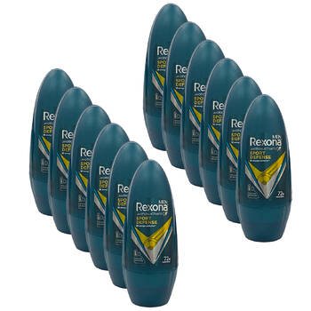 12PK Rexona Sport Defence Anti-Perspirant Underarm Roll On Deodorant 45ml