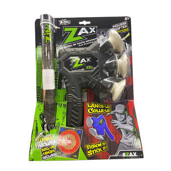 Zing Sportz Zax Single Pack w/ Target Kids - Black 5y+