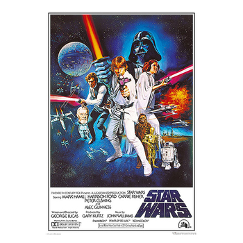Impact Merch Star Wars Luke Gun Regular Sized Poster 92x61cm