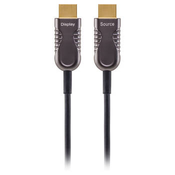 Pro2 4K Active Fibre Optic HDMI 18Gbps Cable High Speed Connector Black 30M